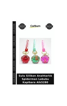 Özel Üretim Aksesuar Sulu Silikon Anahtarlık Spiderman, Labubu,kapibara Alk5280