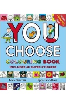 You Choose: Coloring Book with Stickers 9780552564717