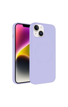Apple Uyumlu iPhone 14 Kılıf M-safe Wireless Şarj Özellikli Pastel Renk Silikon Zore Plas Kapak Apple Uyumlu iPhone 14 Kılıf M-safe Wireless Şarj Özellikli Pastel Renk Silikon Zore Plas Kapak