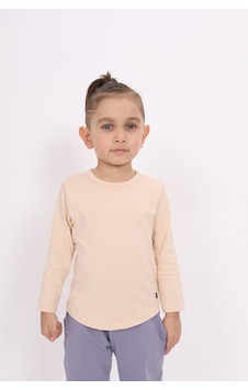 Toontoy Kids Toontoy Erkek Çocuk Pamuklu Bisiklet Yaka Uzun Kollu Baskılı Basic Okul Tişört 22950 Bej Toontoy Kids Toontoy Erkek Çocuk Pamuklu Bisiklet Yaka Uzun Kollu Baskılı Basic Okul Tişört 22950 Bej