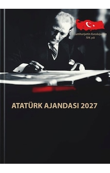 2027 Atatürk Ajandası Siyah