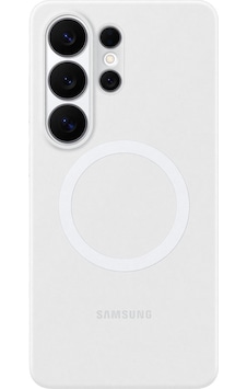 Samsung Uyumlu Galaxy S26 Ultra Silikon Magnet Kılıf - Beyaz Beyaz Samsung Uyumlu Galaxy S26 Ultra Silikon Magnet Kılıf - Beyaz Beyaz
