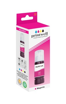 Printwell T6643-C13T66434A Kırmızı Uyumlu Mürekkep Printwell T6643-C13T66434A Kırmızı Uyumlu Mürekkep