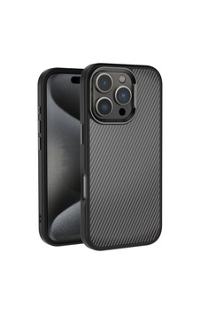 Zore Apple İphone 16 Pro Max Kılıf Karbon Fiber Görünümlü Parlak Kamera Çerçeveli Ogaa Venus Kapak-siyah Zore Apple İphone 16 Pro Max Kılıf Karbon Fiber Görünümlü Parlak Kamera Çerçeveli Ogaa Venus Kapak-siyah