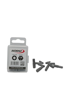 Akdeniz Akd/t30225 1/4 Torx T30x25 Mm 384 Adet Bits Uç