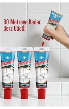 Beyaz Derz Dolgu Macunu Fayans Arası Temizlik Ve Yenileme Çözümü 90 Metre