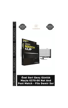 Özel Seri Genç Günlük Maçta 6370-00 Net And Post Match - File Demir Ser Belirtilmemiş Özel Seri Genç Günlük Maçta 6370-00 Net And Post Match - File Demir Ser Belirtilmemiş