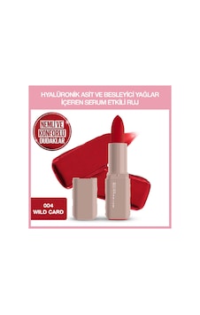 Maybelline New York Serum Etkili Hyalüronik Asit Ve Besleyici Yağ İçeren Matte Ruj 004 Wild Card Maybelline New York Serum Etkili Hyalüronik Asit Ve Besleyici Yağ İçeren Matte Ruj 004 Wild Card