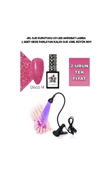 Akrobat Lamba Ve Disco Gece Parlayan Kalıcı Oje 15 Ml Diğer Akrobat Lamba Ve Disco Gece Parlayan Kalıcı Oje 15 Ml Diğer