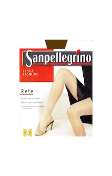 Italian Sanpellegrino İtalian Sanpellegrino Kadın Siyah Kilotlu File Çorap-Siyah