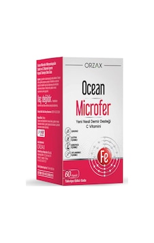 Ocean Microfer Demir Ve C Vitamini 60 Kapsül Ocean Microfer Demir Ve C Vitamini 60 Kapsül