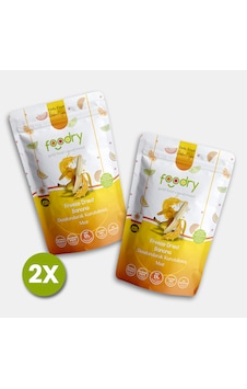 Freeze-dry Muz Freeze Dried Banana Dondurularak Kurutulmuş Meyve Kurusu 17gx2 34 G Freeze-dry Muz Freeze Dried Banana Dondurularak Kurutulmuş Meyve Kurusu 17gx2 34 G