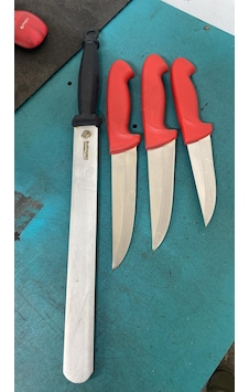 Kurban Bıçağı 3 Adet+masat Kurban Bıçağı 3 Adet+masat