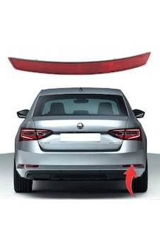 3v5945106 Skoda Superb 15 - Tampon Reflektoru Arka Sag İthal 3v5945106 Skoda Superb 15 - Tampon Reflektoru Arka Sag İthal