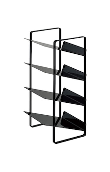 Tower Şişe Rafı Siyah Çelik Minimalist Tasarım 20 X 20 5 X 40 Cm Uxgxy Tower Şişe Rafı Siyah Çelik Minimalist Tasarım 20 X 20 5 X 40 Cm Uxgxy