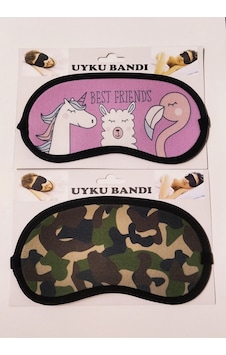 Bi Dünya Saat Aksesuar 2 Li Uyku Bandı Eğlenceli Figürlü Her Yaşa Uygun Renkli - 240005715 Renkli Bi Dünya Saat Aksesuar 2 Li Uyku Bandı Eğlenceli Figürlü Her Yaşa Uygun Renkli - 240005715 Renkli