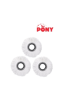 Pony Oto Temizlik Setlerine Uyumlu Mop 3'lü Pony Oto Temizlik Setlerine Uyumlu Mop 3'lü