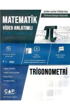 Matematik Trigonometri Konu Anlatımlı Soru Bankası -  Çap Yayınları