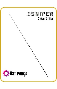 Fujin Sniper 210cm 3-18gr Üst Parça Std Fujin Sniper 210cm 3-18gr Üst Parça Std