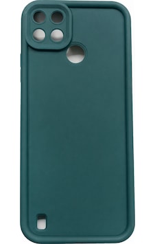 Realme C21y Ve Realme C25y Uyumlu Kamera Çıkıntılı Mat Silikon Telefon Kılıfı Yeşil Realme C21y Ve Realme C25y Uyumlu Kamera Çıkıntılı Mat Silikon Telefon Kılıfı Yeşil