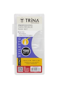 Trina Long Stiletto Takma Tırnak 500'lü Kutulu Trnnaıl0015 Trina Long Stiletto Takma Tırnak 500'lü Kutulu Trnnaıl0015
