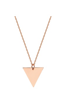 Glorria Glorria Rose Altın Üçgen Kolye Glorria Glorria Rose Altın Üçgen Kolye