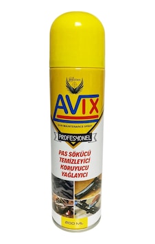 Avix 200 ml Profesyonel Sprey Silah Bakım Yağı 4'ü bir arada Çok Renkli