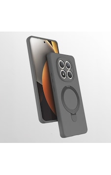Lexroo Xiaomi Redmi Note 15 Pro Plus Mag Safe Şarj Özellikli Standlı Samara - Titanyum-gri Kılıf Lexroo Xiaomi Redmi Note 15 Pro Plus Mag Safe Şarj Özellikli Standlı Samara - Titanyum-gri Kılıf