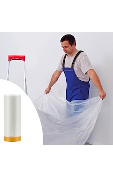 Boya Badana Eşya Koruma Hışır Örtüsü 280cm X 15 Mt Yapışkanlı Hışır Örtü 5668