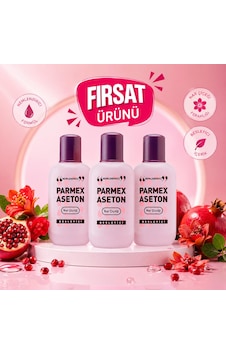 Parmex Nemlendirici ve Besleyici Aseton 3 x 200 ML Parmex Nemlendirici ve Besleyici Aseton 3 x 200 ML