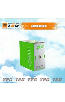Cat 5 E 107 Pvc White Kablo 305 Metre
