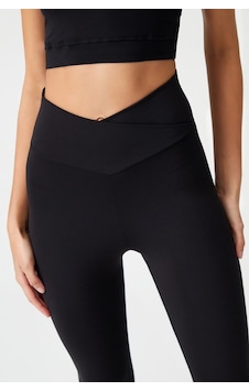 Los Ojos Siyah Çapraz Bel Detaylı Cross Waist Tayt Envelope Envelope Siyah Envelope Siyah