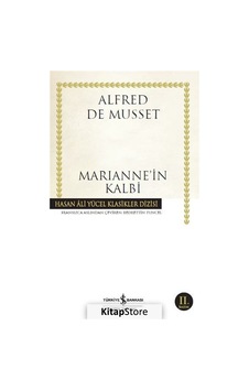 Marianne'in Kalbi karton Kapak / Alfred De Musset