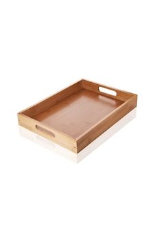 Deconox Bambu Dikdörtgen Sunum Tepsi, Bambu Sofra Tepsisi, Çay Tesisi 35cmx25cmx6cm Sku: Zeus8690010565730
