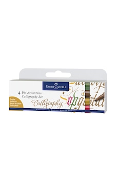 Faber Castell Pitt Çizim Kalemi Kaligrafi Seti 4'Lü Kutu Faber Castell Pitt Çizim Kalemi Kaligrafi Seti 4'Lü Kutu