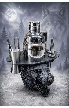Wolf Tasarım Standlı Kokteyl Hazırlama Seti - Premium Seri Wolf Tasarım Standlı Kokteyl Hazırlama Seti - Premium Seri