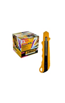 Dmax Dmx1820 Plastik Maket Bıçağı Sarı 5 Adetli Dmax Dmx1820 Plastik Maket Bıçağı Sarı 5 Adetli