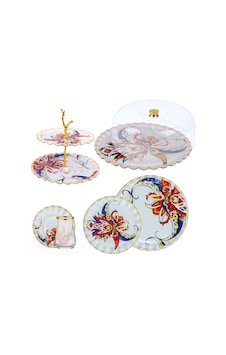 Glore Anemon 28 Parça Tea Time Cam Çay Seti 69693