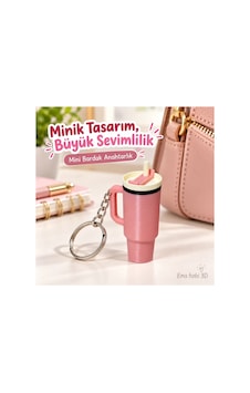 Ems Termos Anahtarlık Pembe 2li Ems Termos Anahtarlık Pembe 2li
