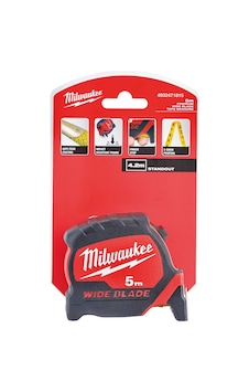 Milwaukee 5m Çift Taraflı Manyetik Uçlu Wide Blade Şerit Metre - T4932471815 5 M Milwaukee 5m Çift Taraflı Manyetik Uçlu Wide Blade Şerit Metre - T4932471815 5 M