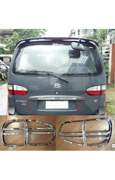 Hyundai Starex 1997 2007 Arka Stop Kaplama Abs Krom