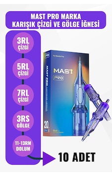 Mast 10 Lu Karışık Kartuş Dövme İğnesi Seti Çizgi, Gölge Ve Dolum İçin Profesyonel İğne Set +2 Hediye İğne Mast 10 Lu Karışık Kartuş Dövme İğnesi Seti Çizgi, Gölge Ve Dolum İçin Profesyonel İğne Set +2 Hediye İğne