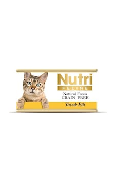Nutri Feline Tavuklu Konserve Yetişkin Kedi Maması 85 G Nutri Feline Tavuklu Konserve Yetişkin Kedi Maması 85 G
