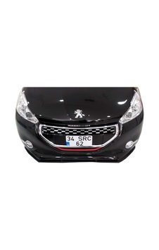 Peugeot 208 2012-2015 Ön Tampon Altı Lip Plastik