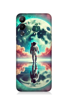 Tecno Pova 3 Uyumlu Ay Yolu Astronot Yolculuğu Desenli Silikon Kılıf Çok Renkli Tecno Pova 3 Uyumlu Ay Yolu Astronot Yolculuğu Desenli Silikon Kılıf Çok Renkli