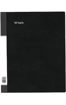 Noki Sunum Dosyası 60 Lı - Siyah Noki Sunum Dosyası 60 Lı - Siyah