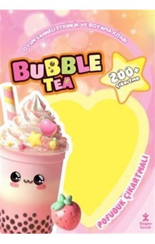 Bubble Tea / Pofuduk Çıkartmalı Etkinlik Kitabı