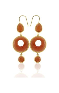 Kadir Jewellery 22 Ayar Altın Kaplama Kadın Sallantılı Küpe -el İşçiliği Ve Hipoalerjenik Küpe Kırmızı 60601461 Kadir Jewellery 22 Ayar Altın Kaplama Kadın Sallantılı Küpe -el İşçiliği Ve Hipoalerjenik Küpe Kırmızı 60601461