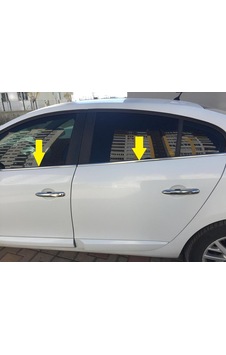Ebal Oto Aksesuar Krom Cam Çıtası 4 Prç. 2010 Ve Üzeri P.çelik Renault Fluence İle Uyumlu Ebal Oto Aksesuar Krom Cam Çıtası 4 Prç. 2010 Ve Üzeri P.çelik Renault Fluence İle Uyumlu