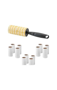 Ikea Bastis Kedi Tüy Toplayıcı Rulo + Yedek Tüy Toplama Başlığı 12'li